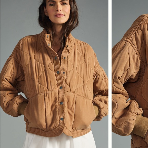 Offwhite Quilted Jacket - Picture 4 of 4